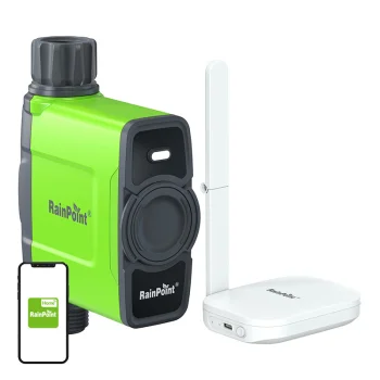Viedais laistīšanas kontrolieris RainPoint HTV145FRF+HWG023WBRF Wi-Fi