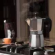 Гейзерная кофеварка Эспрессо 150мл, Серебреная | Moka Pot Coffee Maker 3 Cup
