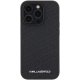 Karl Lagerfeld Quilted K Pattern vāciņš iPhone 15 Pro, melns