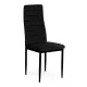 Комплект обеденных стульев Mebelki24 Velvet, 4 шт., черный