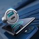 Joyroom fast car charger USB Type C / USB 45 W 5 A Power Delivery Quick Charge 3.0 AFC SCP gray (C-A35)
