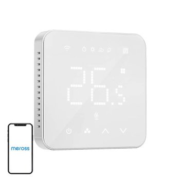Meross MTS200HK(EU) viedais Wi-Fi termostats elektriskajai grīdas apsildei