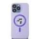 Karl Lagerfeld iPhone 15 Pro Max vāciņš Karl & Choupette Heads Ring MagSafe, violets