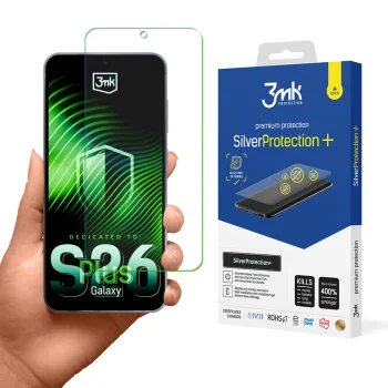 3mk SilverProtection+ Screen Protective Film for Samsung Galaxy S26+