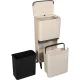 Atkritumu šķirošanas tvertne Brabantia SortUp Hi 20+25L, Soft Beige