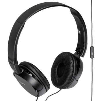 Sony MDR-ZX110APB uz ausīm liekamas austiņas melnas