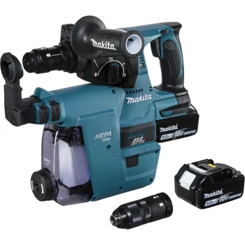 Akumulatora perforators Makita DHR243RTJW 18V LXT 2x 5.0 Ah SDS-Plus