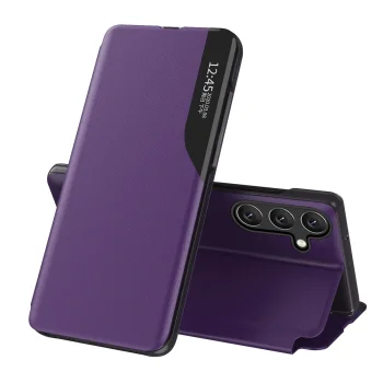 Eko ādas skata telefona vāciņš Samsung Galaxy A56 Purlpe | Eco Leather View Case