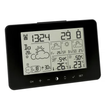 Метеостанция TFA PRIMO Meteotime Radio Черная