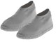 Waterproof Silicone Shoe Covers, Size M (35-38), Grey