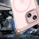 Tech-Protect iPhone 15 Case MagMat MagSafe, Clear Pink
