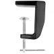 LED palielināmā lampa Glow Moonlight 8013 6 inch 5D galda, melna