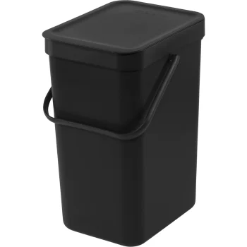 Atkritumu tvertne Brabantia Sort & Go 12 l, tumši pelēka