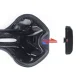 Trizand 22220 ergonomisks velosipēda sēdeklis ar ventilāciju un lampu, melns