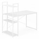 Компьютерный стол с полками 120x60 см ModernHome, белый