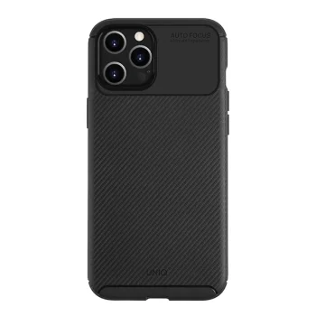 Apple iPhone 12 Pro Max 6,7" Uniq Etui Hexa Case Cover, Black