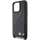 BMW iPhone 15 Pro Max Case M Edition Carbon Stripe & Strap, Black