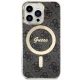 Guess iPhone 13 / 13 Pro vāciņš 4G MagSafe, melns