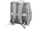 Ventilated Pet Carrier Backpack for Cats and Small Dogs with Window, Grey