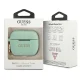 Guess чехол для AirPods Pro Silicone Glitter, зеленый