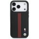 BMW iPhone 17 Pro vāciņš M Perforated Stripe Logo MagSafe, sarkans