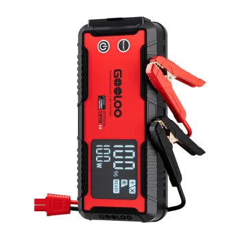 GOOLOO GT6000 palaidējs un ārējais akumulators (6000 A, 27 000 mAh, 99.9 Wh)