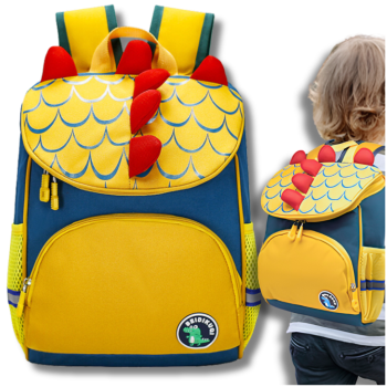 Mugursoma bērnudārzam, bērnu soma ceļojumiem "Dinozaurs" | Preschooler Backpack