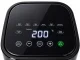Air Fryer 1200W 4L with Touch Panel and 8 Programs, Black