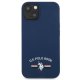 Apple iPhone 13 mini 5.4\'\' US Polo Silicone Collection Case Cover (USHCP13SSFGV), Navy