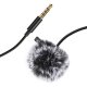 Puluz Jack Lavalier Wired Condenser Recording Microphone 3m Jack 3.5mm PU3045