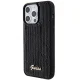 Guess iPhone 15 Pro Case Sequin Script Metal, Black