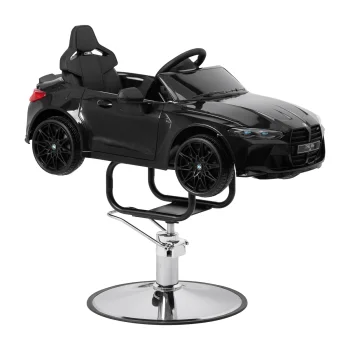 Bērnu frizieru krēsls-automašīna Gabbiano BMW, melns