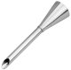 Pastry Filling Nozzle for Donuts and Cakes DA108, Silver