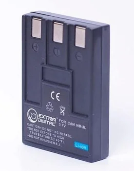 Аккумулятор Extra Digital для Canon NB-3L, 800mAh