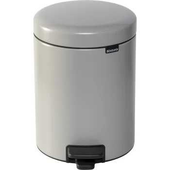 Мусорное ведро с педалью Brabantia NewIcon 5 л, серое