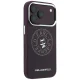 Чехол Karl Lagerfeld Point & Choupette Sketch MagSafe для iPhone 18 Pro / 17 Pro, бордовый