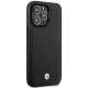 Чехол BMW для iPhone 14 Pro Max BMHMP14X22RFGK Leather Diamond Pattern Черный