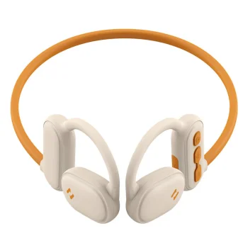 Bezvadu sporta austiņas Havit E553BT Bluetooth 5.3 Bēšas