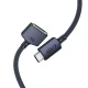 Tech-Protect MMC01 Ultraboost USB-C uz MagSafe 3 kabelis MacBook 140W 300 cm, tumši zils
