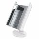 Superstar Magnifying Makeup Mirror with LED Light and 2x 3x Magnification, White
