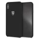 Чехол Ferrari для iPhone XS Max Silicone Off Track, черный