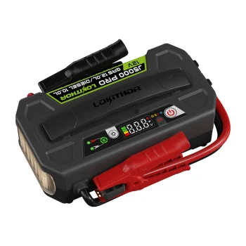 Lokithor J5000 PRO palaidējs un ārējais akumulators, 99.84 Wh, 5000 A
