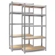 Комплект металлических стеллажей Humberg HR-810 2 шт., 150x75x30 см