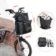 Stūres soma Brompton saliekamajam velosipēdam Rockbros AS-158 18L, melna