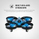 Дрон Квадрокоптер JJRC H36 Mini 2.4ГГц 4CH 6 Axis Синий | RC Drone Blue