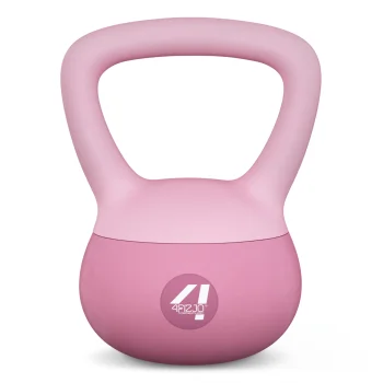 4FIZJO Soft Kettlebell 4 kg for Exercise, Pink