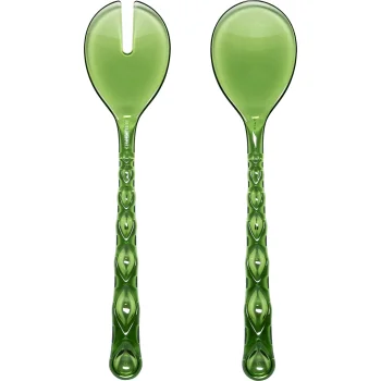 Guzzini Vanity salātu servēšanas piederumi, 27.5 x 6.3 cm, zaļi