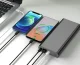 Внешний аккумулятор 26800mAh, PD 100W, 2x USB-C, USB-A QC3.0, черный