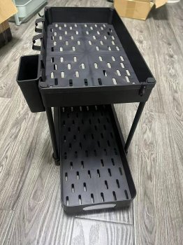 Black Under Sink Organizer