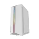 Компьютерный корпус Darkflash DK151 с 3 RGB вентиляторами, белый